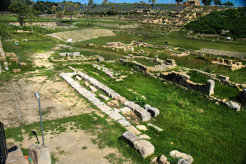 Morgantina Theatre Scaenae (Scene House) Remains